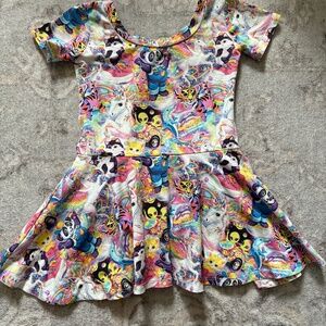 Wild rich kids Lisa frank skirted Leo 3/4